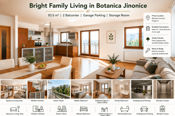 Prenájom bytu 3-izbový 94 m², Schwarzenberská, Prague Prenájom bytu 3-izbový 94 m², Schwarzenberská, Prague