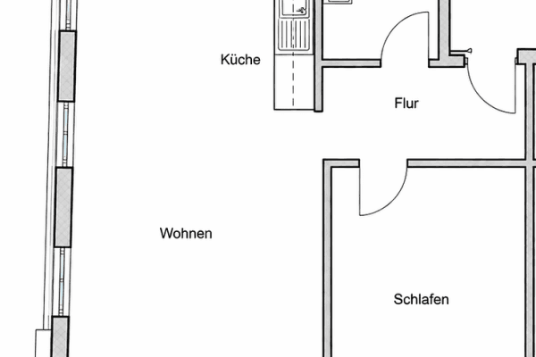 Prenájom bytu 2-izbový 52 m², Ernst-Cammann Straße 1, Hannover Prenájom bytu 2-izbový 52 m², Ernst-Cammann Straße 1, Hannover