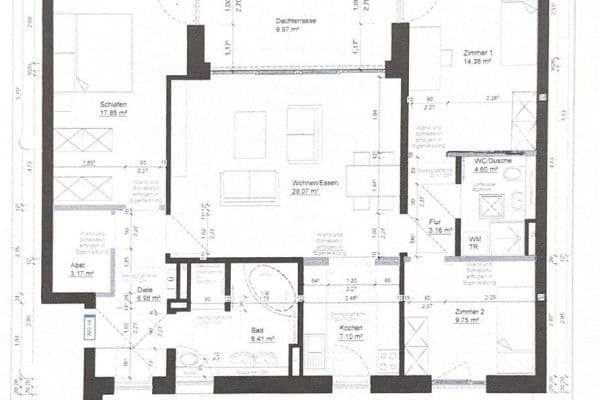 Predaj bytu 4-izbový 116 m², Offenburg Predaj bytu 4-izbový 116 m², Offenburg