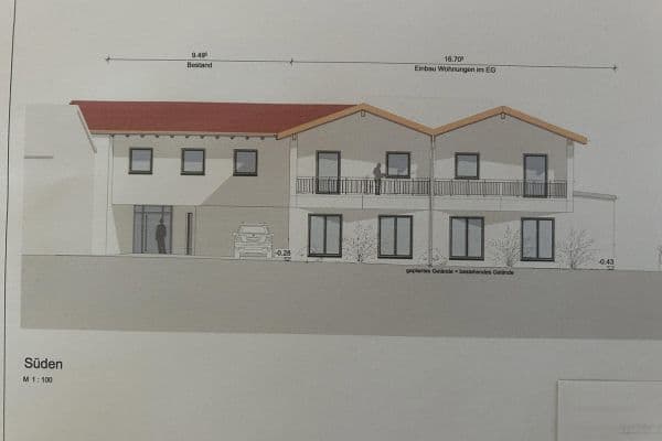 Prenájom bytu 2-izbový 59 m², Traunstein, Bavorsko Prenájom bytu 2-izbový 59 m², Traunstein, Bavorsko