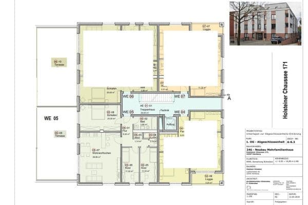 Prenájom bytu 4-izbový 113 m², Holsteiner Chaussee 171, Schnelsen-Eimsbüttel, Hamburg Prenájom bytu 4-izbový 113 m², Holsteiner Chaussee 171, Schnelsen-Eimsbüttel, Hamburg
