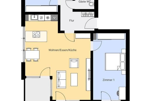 Prenájom bytu 3-izbový 100 m², Oberhochstegstr. 43, Lindau Prenájom bytu 3-izbový 100 m², Oberhochstegstr. 43, Lindau
