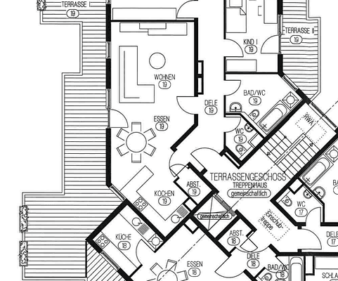 Prenájom bytu 4-izbový 127 m², Tübinger Straße 43, Tamm Prenájom bytu 4-izbový 127 m², Tübinger Straße 43, Tamm