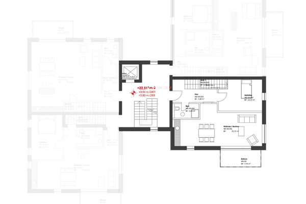 Predaj bytu 3-izbový 107 m², Schleswiger Str. 22-24, Eckernförde, Šlezvicko-Holštajnsko Predaj bytu 3-izbový 107 m², Schleswiger Str. 22-24, Eckernförde, Šlezvicko-Holštajnsko