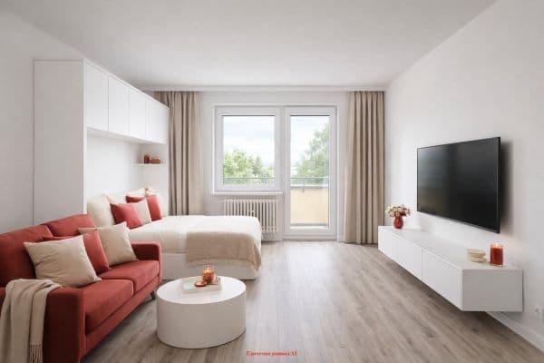 Prenájom bytu 1-izbový 28 m², Čsl. armády, Karviná-Hranice Prenájom bytu 1-izbový 28 m², Čsl. armády, Karviná-Hranice