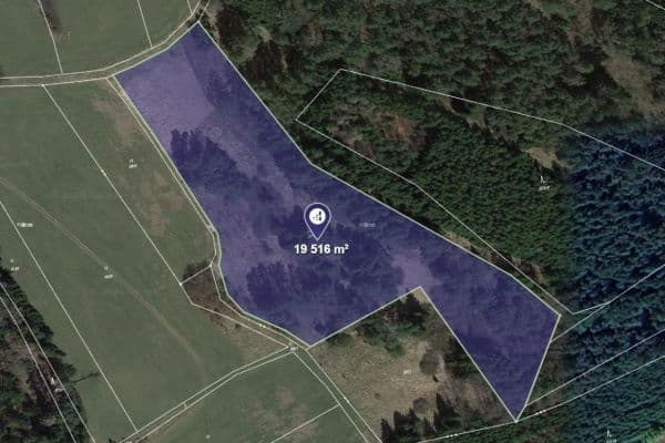 Predaj pozemku 19.516 m², Lodhéřov Predaj pozemku 19.516 m², Lodhéřov