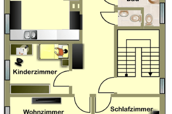 Prenájom bytu 3-izbový 81 m², Schifferstadt Prenájom bytu 3-izbový 81 m², Schifferstadt
