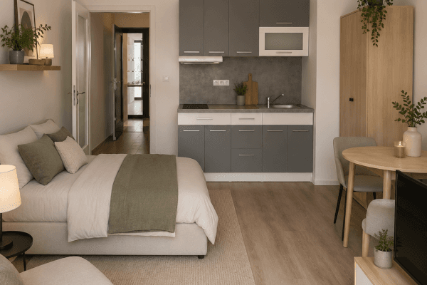 Prenájom bytu 1-izbový 42 m², Spolková, Brno Prenájom bytu 1-izbový 42 m², Spolková, Brno