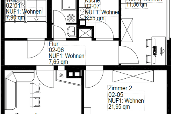 Prenájom bytu 20 m², Lammgasse 27, Heilbronn, Bádensko-Wurttembersko Prenájom bytu 20 m², Lammgasse 27, Heilbronn, Bádensko-Wurttembersko
