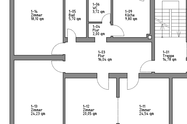 Prenájom bytu 3-izbový 103 m², Mannheim Prenájom bytu 3-izbový 103 m², Mannheim