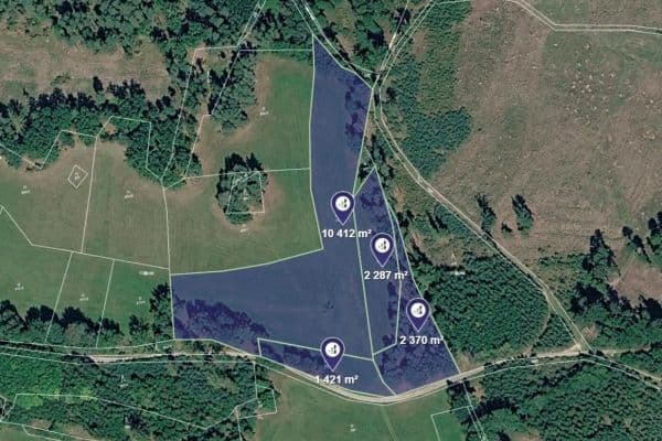 Predaj pozemku 16.490 m², Slatina, Plzeňský kraj Predaj pozemku 16.490 m², Slatina, Plzeňský kraj