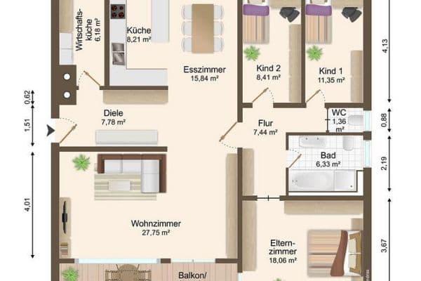 Predaj bytu 4-izbový 120 m², Friedensplatz 5, Heilbronn, Bádensko-Wurttembersko Predaj bytu 4-izbový 120 m², Friedensplatz 5, Heilbronn, Bádensko-Wurttembersko