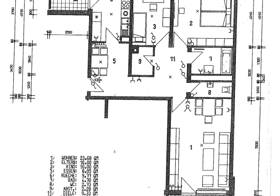 Prenájom bytu 3-izbový 94 m², Speyer Prenájom bytu 3-izbový 94 m², Speyer