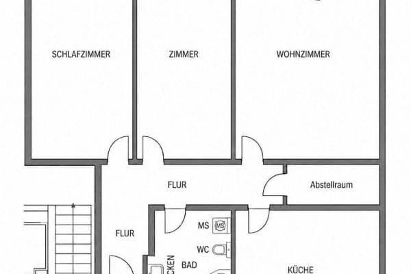 Predaj bytu 3-izbový 82 m², Nürnberg, Bavorsko Predaj bytu 3-izbový 82 m², Nürnberg, Bavorsko
