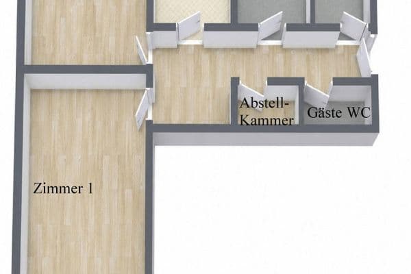 Prenájom bytu 3-izbový 80 m², Karl-Marx-Ring 92, München-Ramersdorf, Bavorsko Prenájom bytu 3-izbový 80 m², Karl-Marx-Ring 92, München-Ramersdorf, Bavorsko