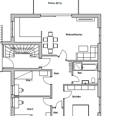 Prenájom bytu 4-izbový 97 m², Erlensee Prenájom bytu 4-izbový 97 m², Erlensee