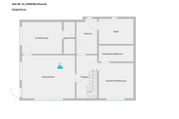 Predaj domu 142 m², pozemek 700 m², Alte Str. 3a, Bad Honnef Predaj domu 142 m², pozemek 700 m², Alte Str. 3a, Bad Honnef