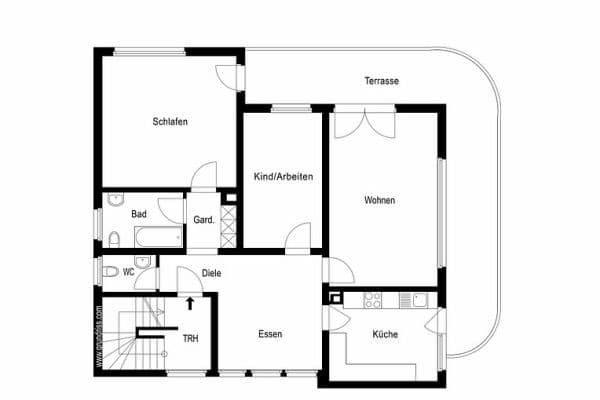 Prenájom bytu 4-izbový 130 m², Schwimmbadstraße 7, Bad Herrenalb Prenájom bytu 4-izbový 130 m², Schwimmbadstraße 7, Bad Herrenalb