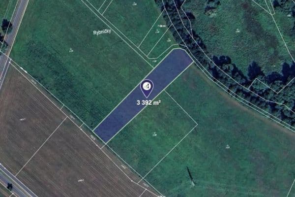 Predaj pozemku 3.392 m², Nezvěstice Predaj pozemku 3.392 m², Nezvěstice