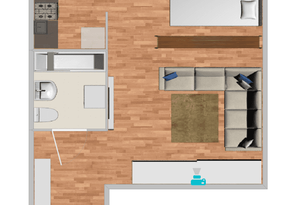 Prenájom bytu 1-izbový 30 m², Moosacher Straße 5, München, Bavorsko Prenájom bytu 1-izbový 30 m², Moosacher Straße 5, München, Bavorsko