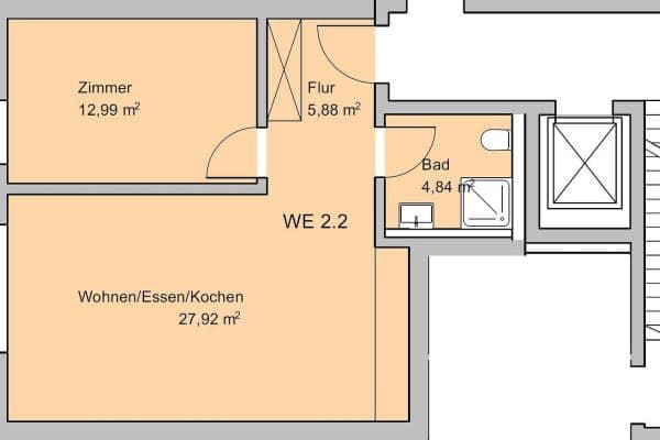 Predaj bytu 2-izbový 55 m², Marga-Jess-Straße 30, Lüneburg Predaj bytu 2-izbový 55 m², Marga-Jess-Straße 30, Lüneburg