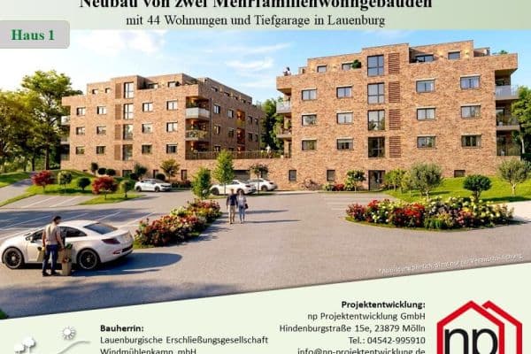 Predaj bytu 2-izbový 62 m², Hinter der Feldstraße 5, Lauenburg/Elbe, Šlezvicko-Holštajnsko Predaj bytu 2-izbový 62 m², Hinter der Feldstraße 5, Lauenburg/Elbe, Šlezvicko-Holštajnsko