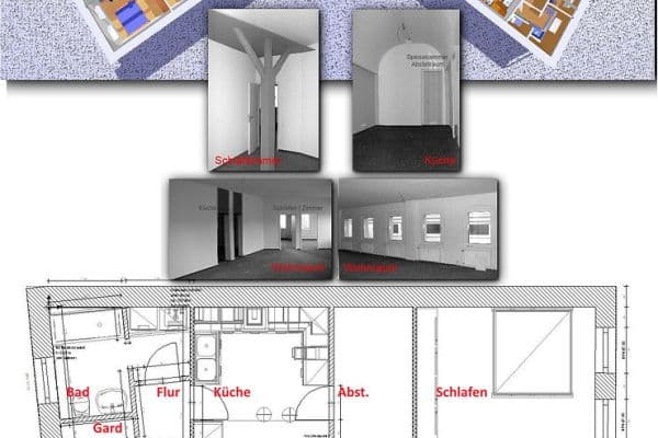 Prenájom bytu 3-izbový 93 m², Meißner Straße, 3, Wilsdruff Prenájom bytu 3-izbový 93 m², Meißner Straße, 3, Wilsdruff