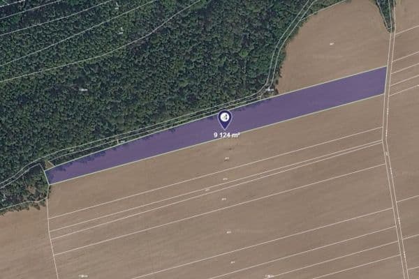 Predaj pozemku 2.281 m², Krupá, Středočeský kraj Predaj pozemku 2.281 m², Krupá, Středočeský kraj