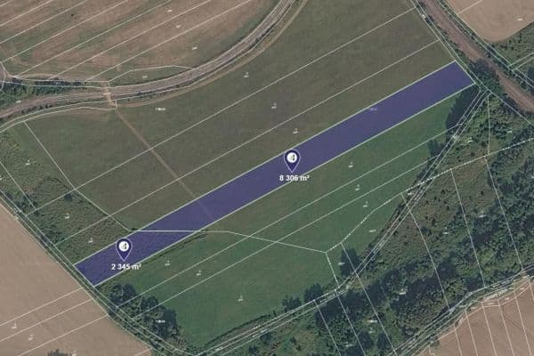 Predaj pozemku 2.663 m², Krupá Predaj pozemku 2.663 m², Krupá