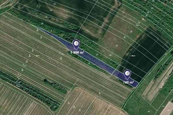 Predaj pozemku 2.736 m², Starovičky Predaj pozemku 2.736 m², Starovičky