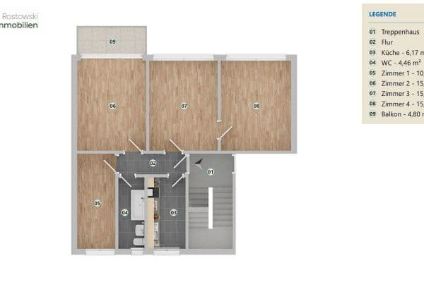 Prenájom bytu 4-izbový 75 m², Neue Burgkemnitzer Str. 53, Muldenstein Prenájom bytu 4-izbový 75 m², Neue Burgkemnitzer Str. 53, Muldenstein