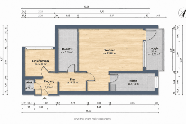 Predaj bytu 2-izbový 50 m², Bonn Predaj bytu 2-izbový 50 m², Bonn