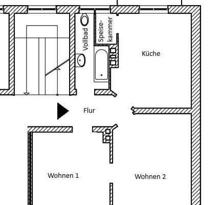 Predaj bytu 2-izbový 65 m², Schwartauer Allee 121a, Lübeck Predaj bytu 2-izbový 65 m², Schwartauer Allee 121a, Lübeck