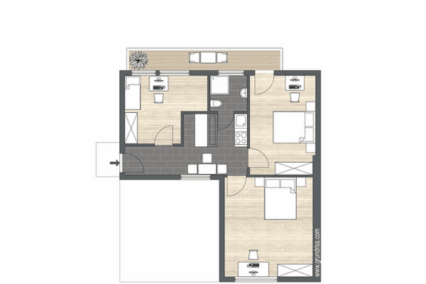 Predaj bytu 3-izbový 65 m², Düsseldorf Predaj bytu 3-izbový 65 m², Düsseldorf
