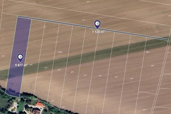 Predaj pozemku 2.885 m², Přestavlky Predaj pozemku 2.885 m², Přestavlky
