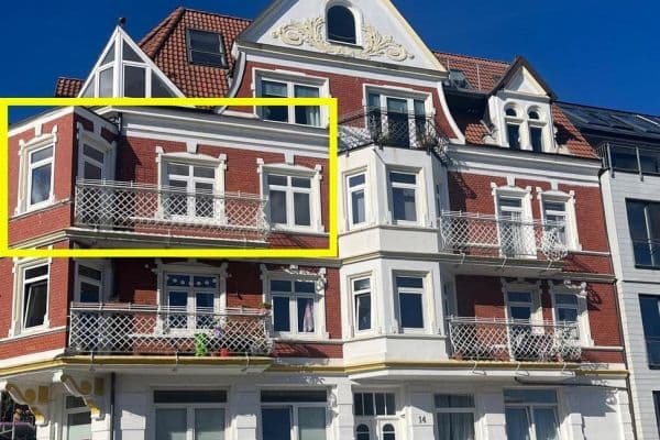 Predaj bytu 4-izbový 95 m², Prieser Strand 14, Kiel-Friedrichsort Predaj bytu 4-izbový 95 m², Prieser Strand 14, Kiel-Friedrichsort