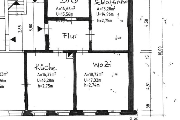 Prenájom bytu 2-izbový 67 m², Lengenfelder Straße 39, Zwickau Prenájom bytu 2-izbový 67 m², Lengenfelder Straße 39, Zwickau