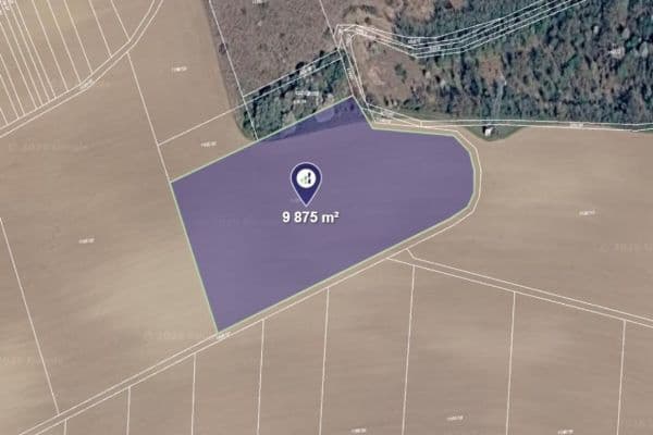 Predaj pozemku 9.875 m², Milonice Predaj pozemku 9.875 m², Milonice