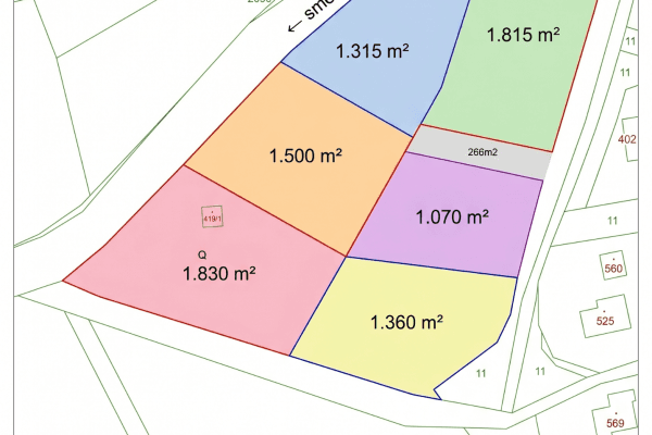 Predaj pozemku 1.070 m², Držková Predaj pozemku 1.070 m², Držková