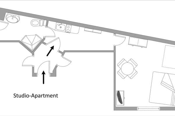 Prenájom bytu 1-izbový 40 m², Hohenlohestrasse 75, Bad Wildbad Prenájom bytu 1-izbový 40 m², Hohenlohestrasse 75, Bad Wildbad