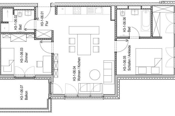 Prenájom bytu 3-izbový 78 m², Regener Straße 65, Berlin, Berlín Prenájom bytu 3-izbový 78 m², Regener Straße 65, Berlin, Berlín
