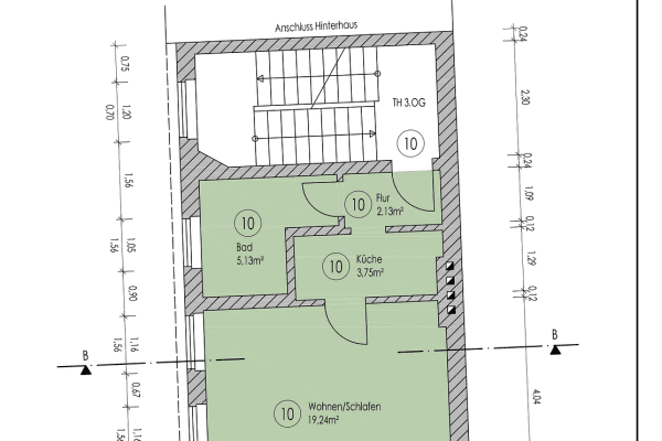 Prenájom bytu 1-izbový 31 m², Fürstenwalde/Spree, Brandenbursko Prenájom bytu 1-izbový 31 m², Fürstenwalde/Spree, Brandenbursko
