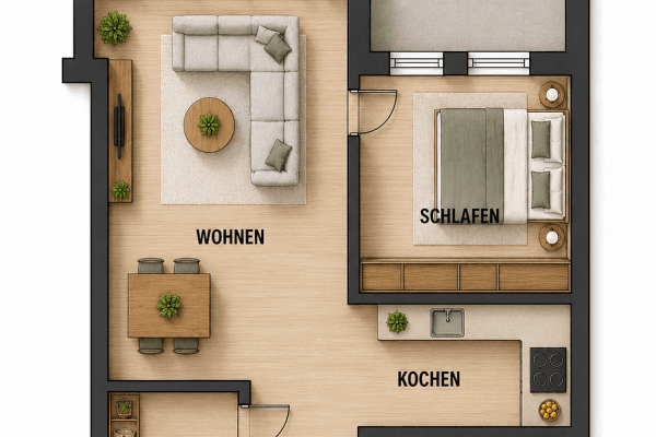 Predaj bytu 2-izbový 45 m², Laichingen Predaj bytu 2-izbový 45 m², Laichingen