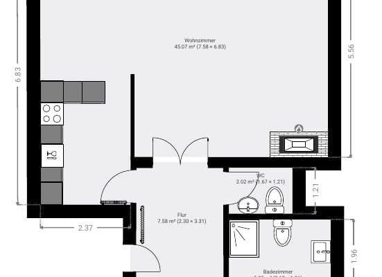 Predaj bytu 2-izbový 86 m², Fliederweg 1, Seevetal Predaj bytu 2-izbový 86 m², Fliederweg 1, Seevetal