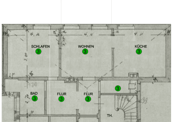 Prenájom bytu 2-izbový 72 m², Martinistraße, Osnabrück, Dolné Sasko Prenájom bytu 2-izbový 72 m², Martinistraße, Osnabrück, Dolné Sasko