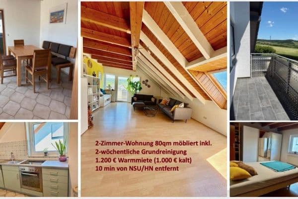 Prenájom bytu 2-izbový 80 m², Eberstadt Prenájom bytu 2-izbový 80 m², Eberstadt