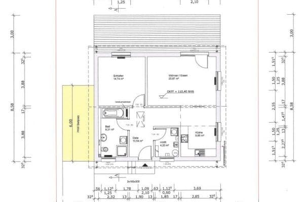 Predaj domu 72 m², pozemok 349 m², Mücheln Predaj domu 72 m², pozemok 349 m², Mücheln
