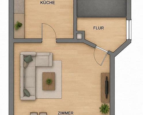 Predaj bytu 1-izbový 28 m², Fürth, Bavorsko Predaj bytu 1-izbový 28 m², Fürth, Bavorsko
