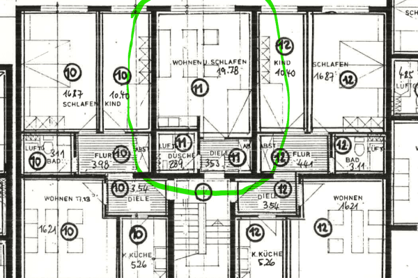 Prenájom bytu 1-izbový 26 m², Oberhausen Prenájom bytu 1-izbový 26 m², Oberhausen