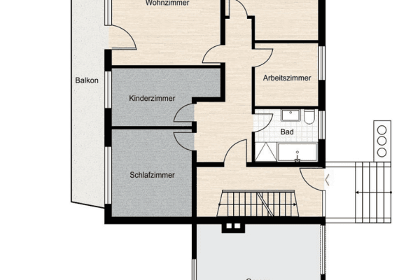 Prenájom bytu 4-izbový 94 m², An der Schafweide 43, Bad Salzdetfurth Prenájom bytu 4-izbový 94 m², An der Schafweide 43, Bad Salzdetfurth
